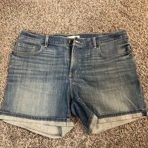 Loft denim shorts